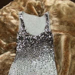 Glittery tank